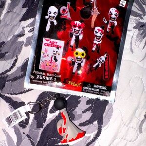 Spirit Halloween Terrifier Blind Pack Bag Clip Series 1